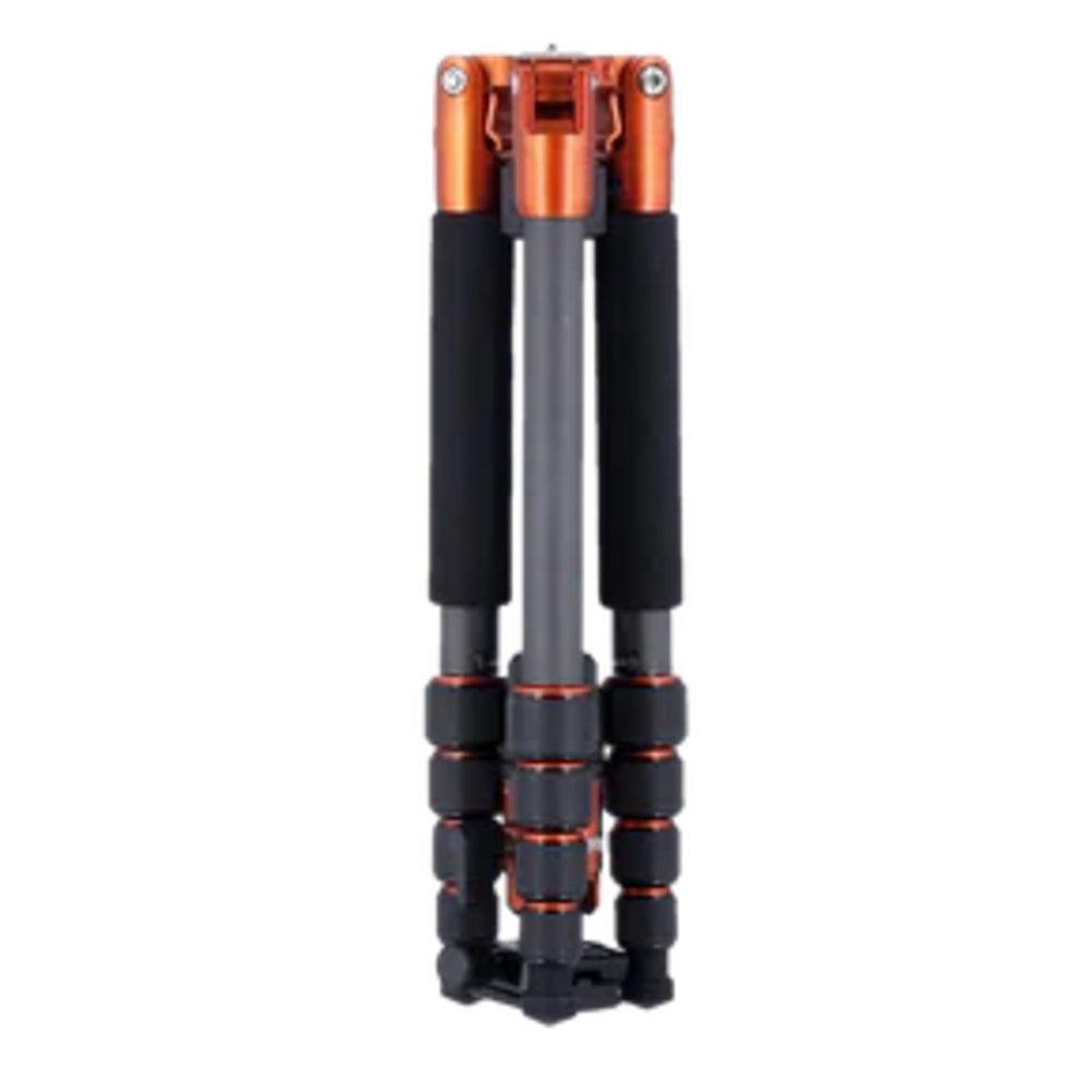 Rollei Compact Traveler No.1 Carbon Tripod V2 - Oranje