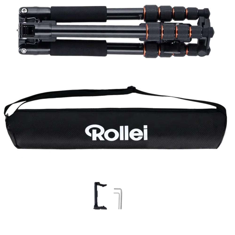 Rollei Compact Traveler No.1 Trípode de Aluminio V2 - Negro