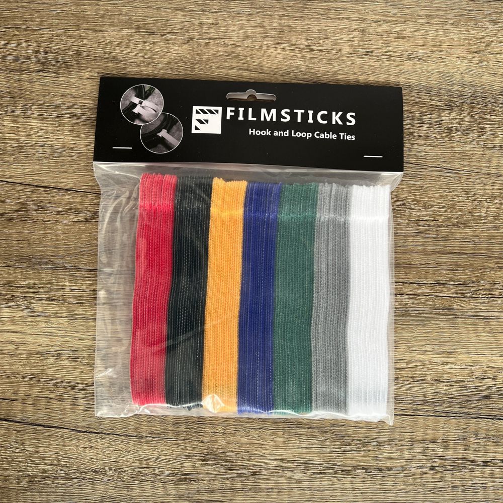Filmsticks Hook en Loop Cable Tie Pack - 25cm
