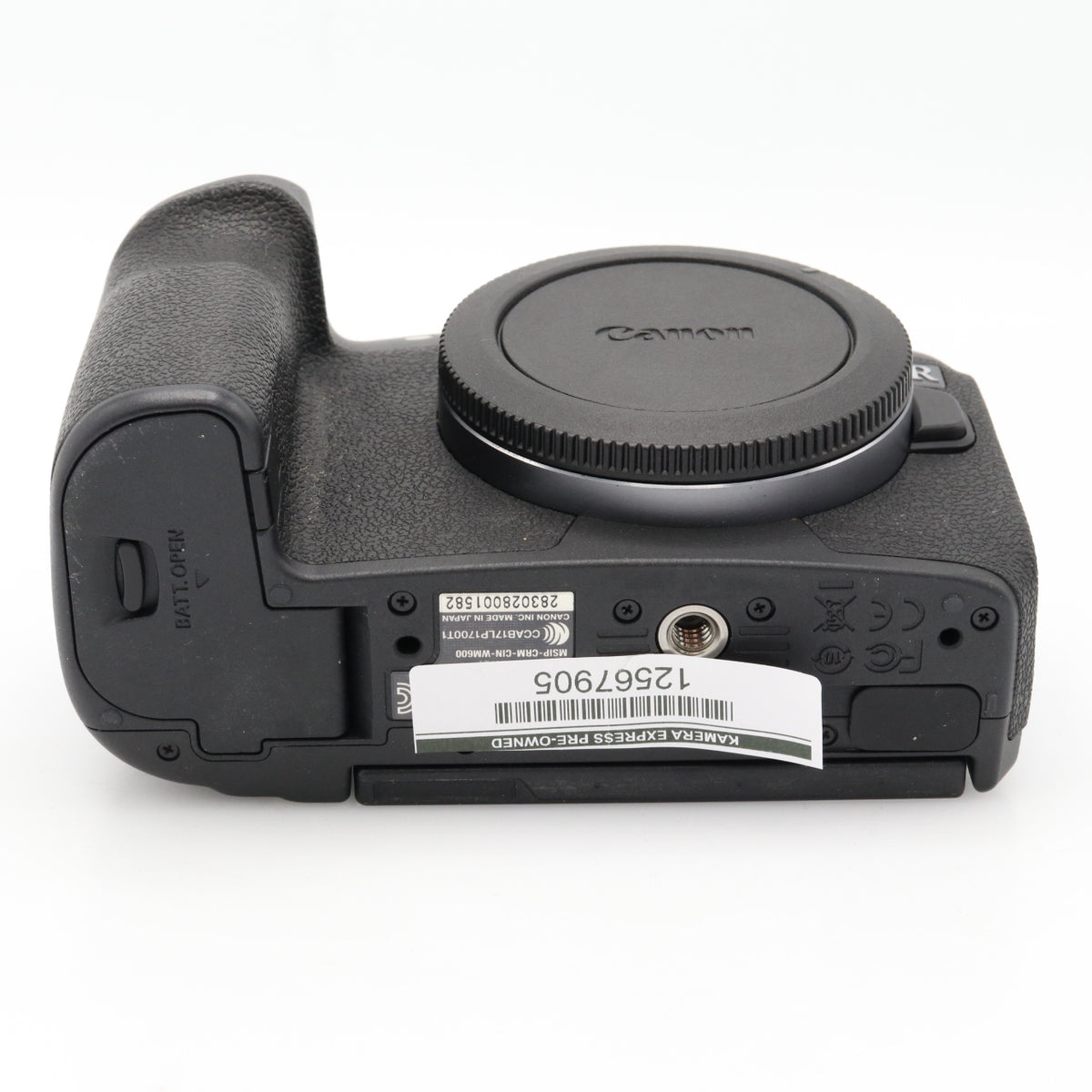 Canon EOS R cuerpo segunda mano