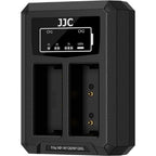 JJC Fuji DCH-W126TC USB-C Dual Battery Charger (voor Fuji NP-W126 accu)
