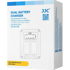 JJC Nikon DCH-EL14TC USB-C double chargeur de batterie (pour Nikon EN-EL14/EN-EL14A)