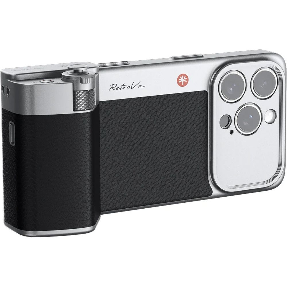 PGYTech Retrova Kit impugnatura (nero grafite - iPhone 16 Pro)