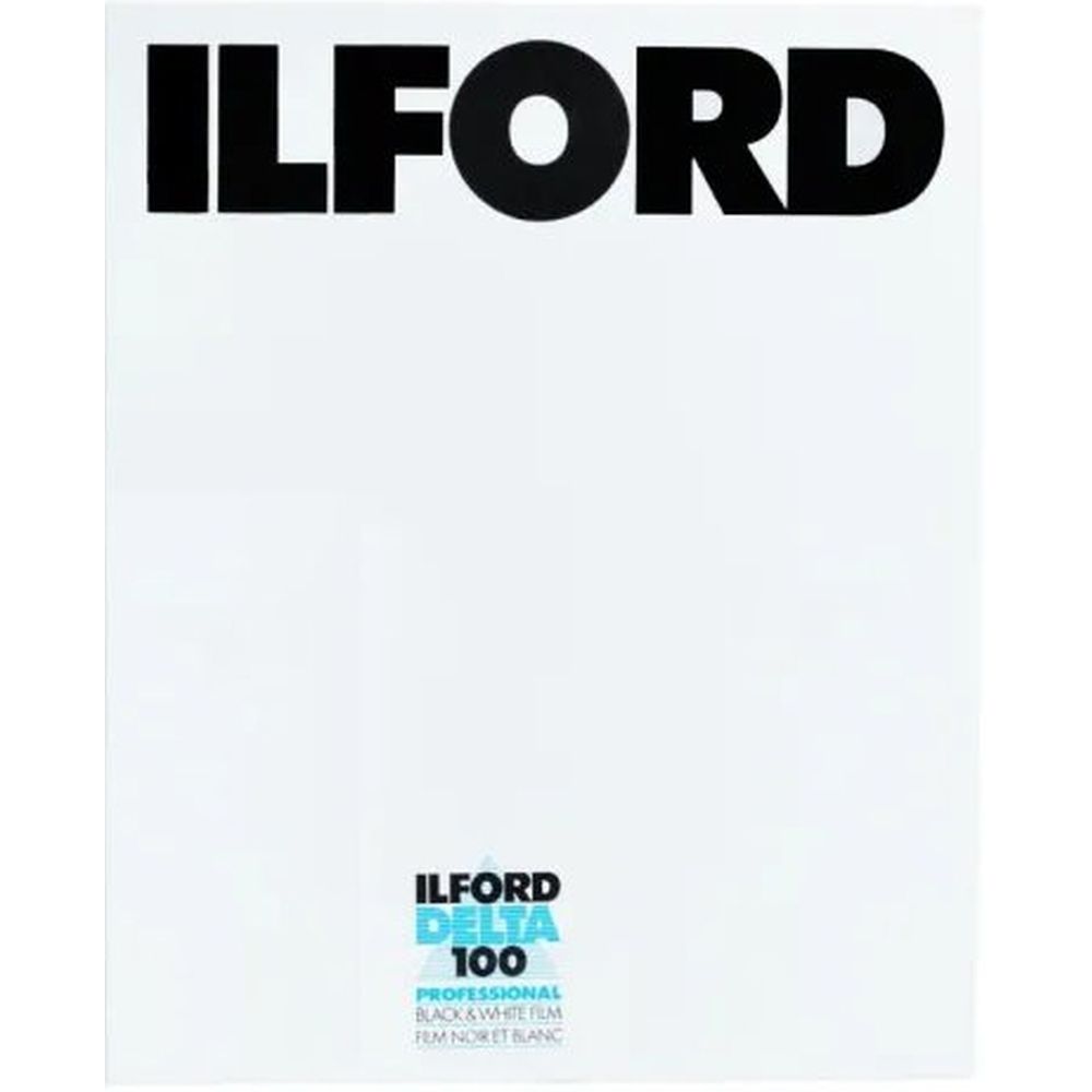 Ilford Delta 100 Pellicola, 9x12 cm, 25 fogli
