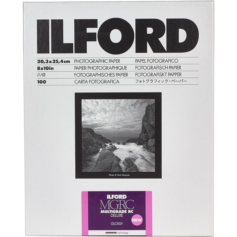 Ilford Multigrade RC Deluxe Papier Brillant 12,7 x 17,8 cm, 500 feuilles