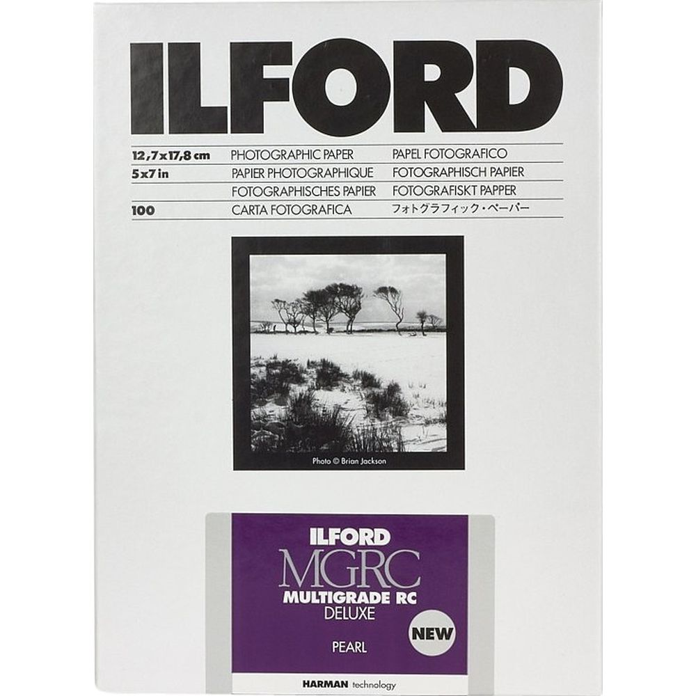 Ilford Multigrade RC Deluxe Pearl 17,8 x 24 cm Papier, 500 feuilles