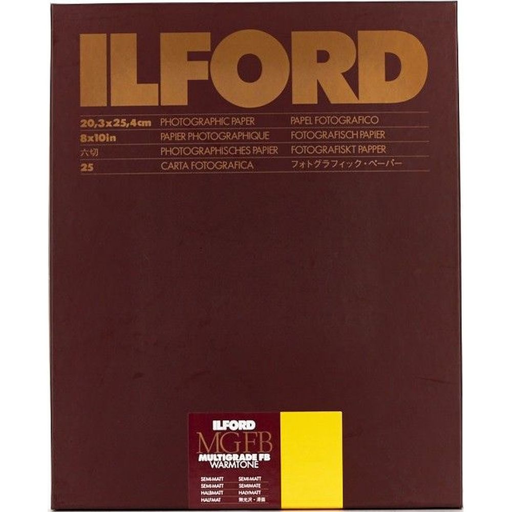 Ilford Multigrade FB Papel tono cálido 24k 30,5 x 40,6 cm 50 hojas