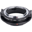 K&F Concept Adaptador de objetivo para Canon FD - Fujifilm GFX