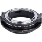 K&F Concept Adaptador de objetivo para Canon FD - Fujifilm GFX