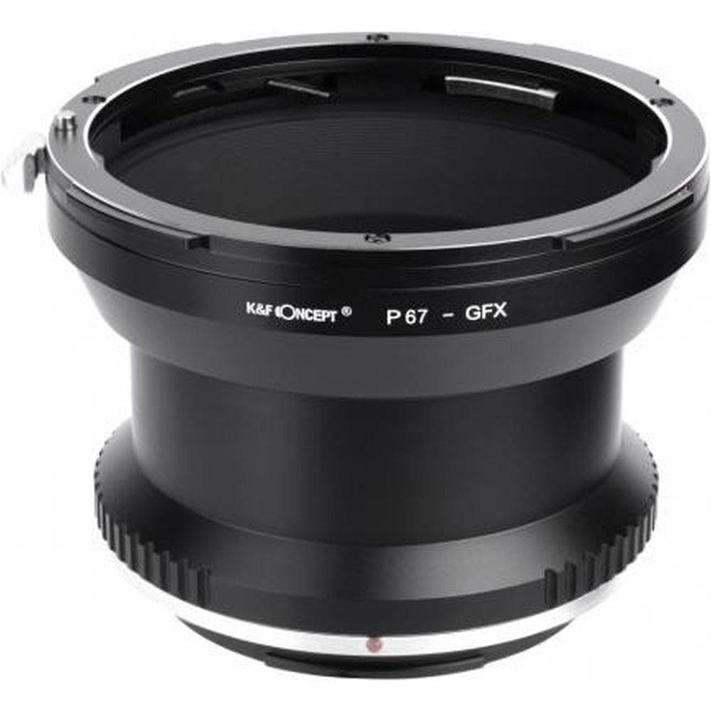 K&F Concept Adaptateur d'objectif Pentax 67 - Fujifilm GFX
