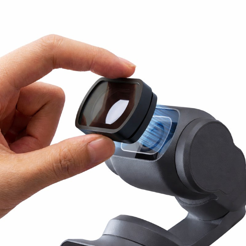 Telesin Lente gran angular 0.72x para DJI Osmo Pocket 3