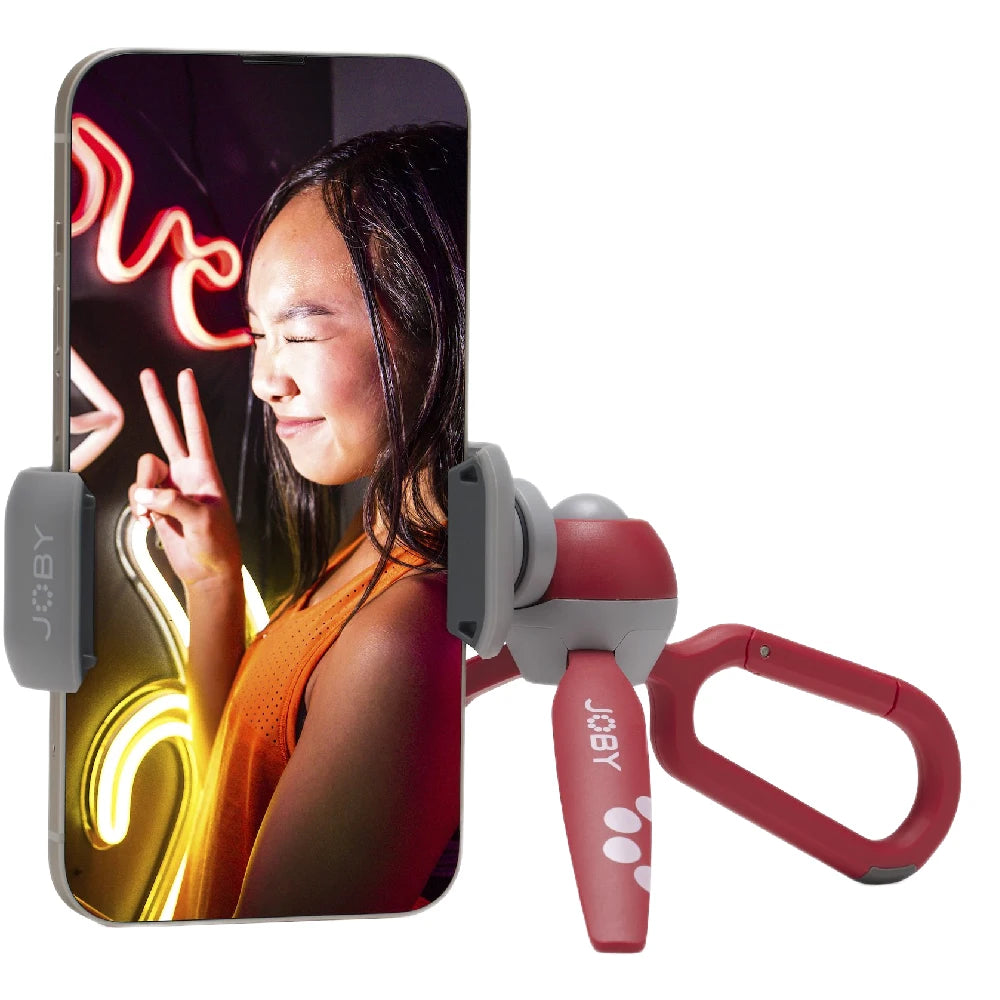 Joby HandyPod Clip Rojo