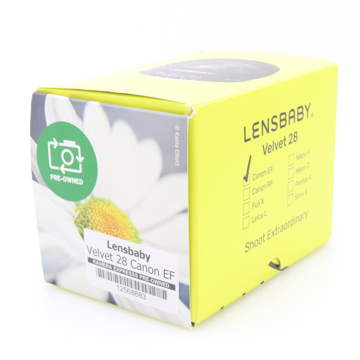 Lensbaby Velvet 28 Canon EF usato