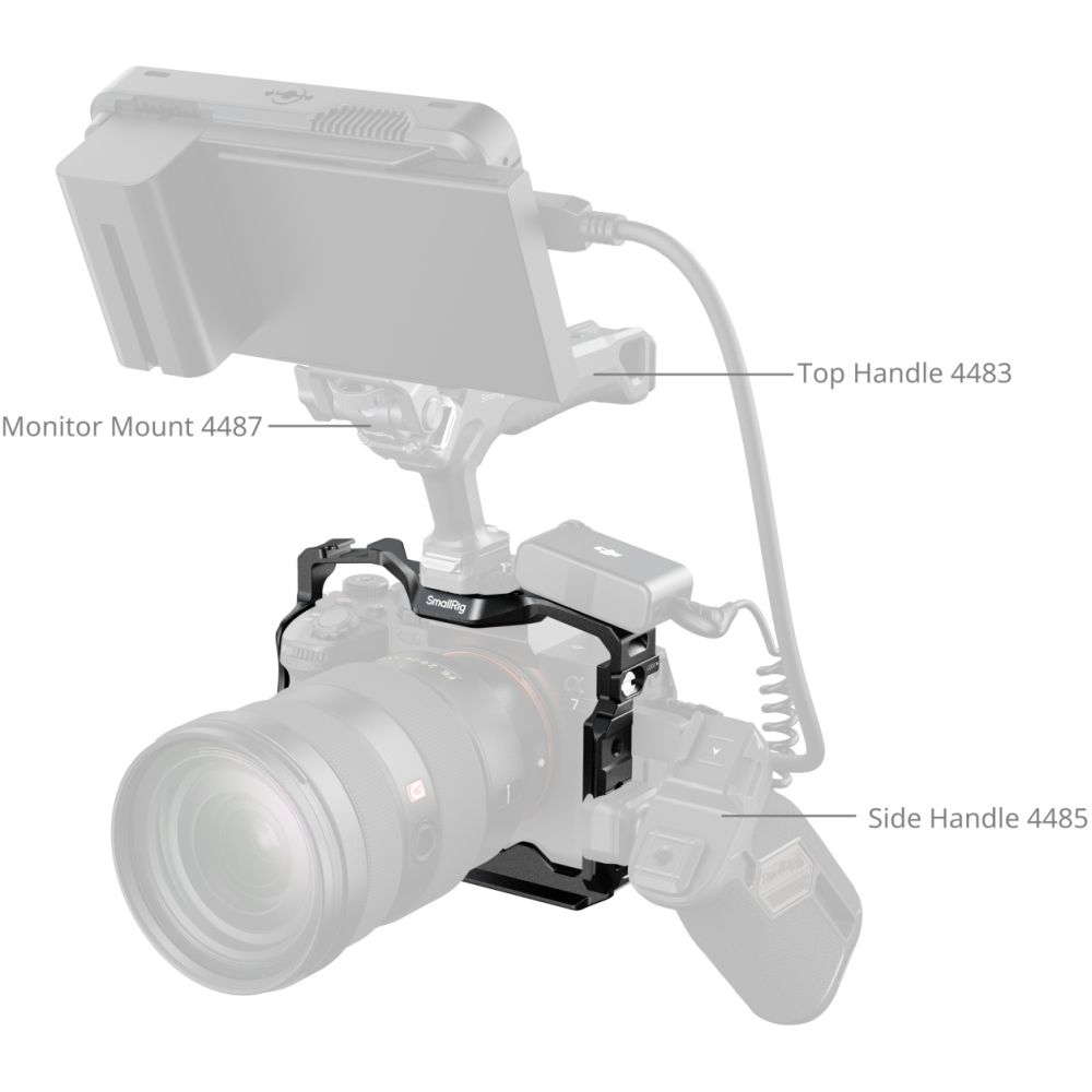 SmallRig 3667C Jaula completa para Sony A7IV / A7SIII / A1 / A7V