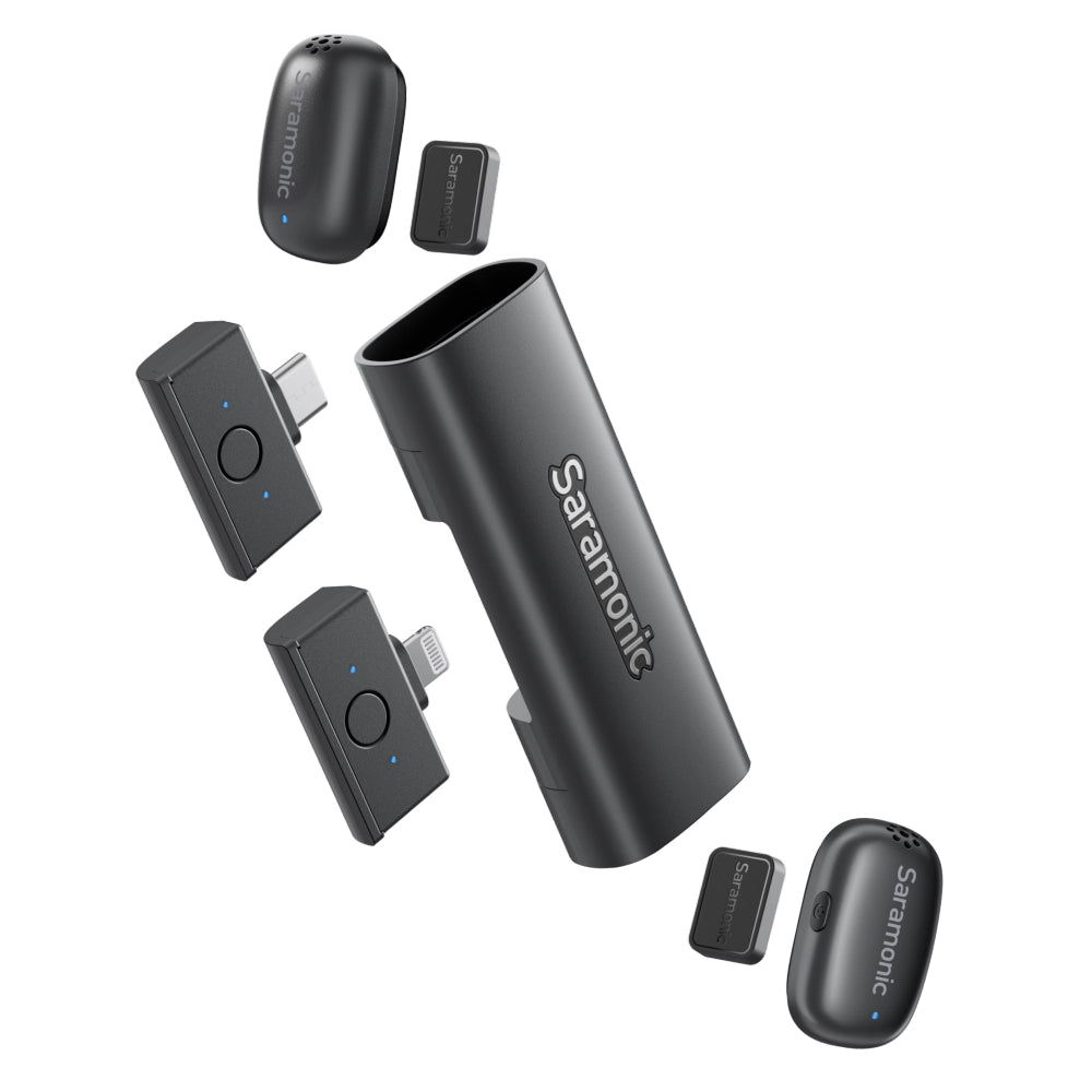 Saramonic Air SE-02 AI-Powered Wireless Microphone Set