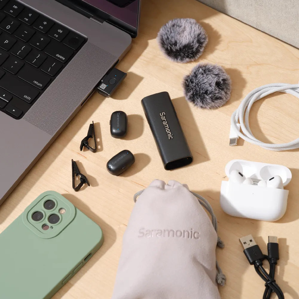 Saramonic Air SE-02 AI-Powered Wireless Microphone Set