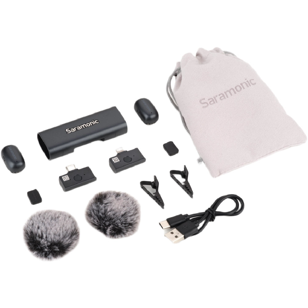 Saramonic Air SE-02 AI-Powered Wireless Microphone Set