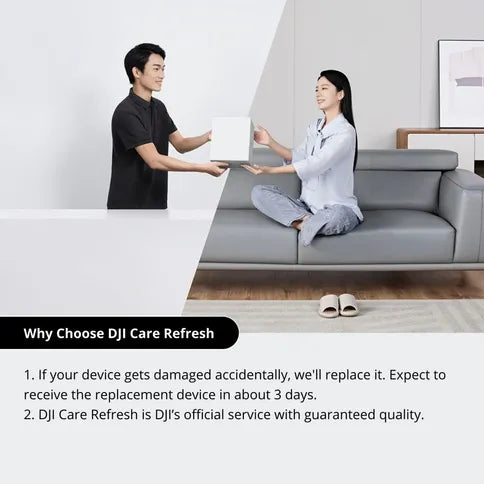DJI Care Refresh 1-Year Plan Scheda per Lito 1