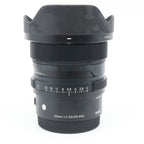 Sigma 20mm f/2 DG DN Contemporary Sony FE segunda mano