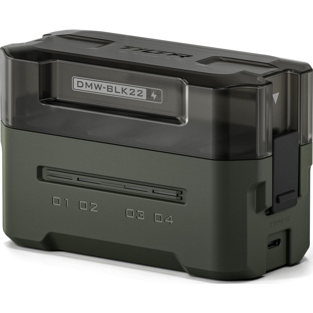 Tilta Portable Charging Station voor DMW-BLK22 - Green