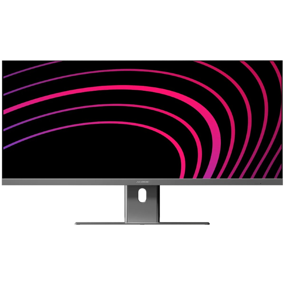 Alogic Edge 34 pouces Moniteur LCD ultra-large WQHD, Gris Sidéral OUTLET
