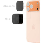 SmallRig 6072 Square ND Kit di filtri e Black Mist per iPhone 17 Pro, arancione