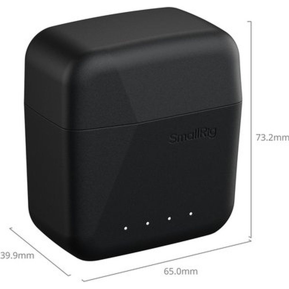 SmallRig 5204 Étui de chargement avec batterie externe intégrée pour DJI Mic 2