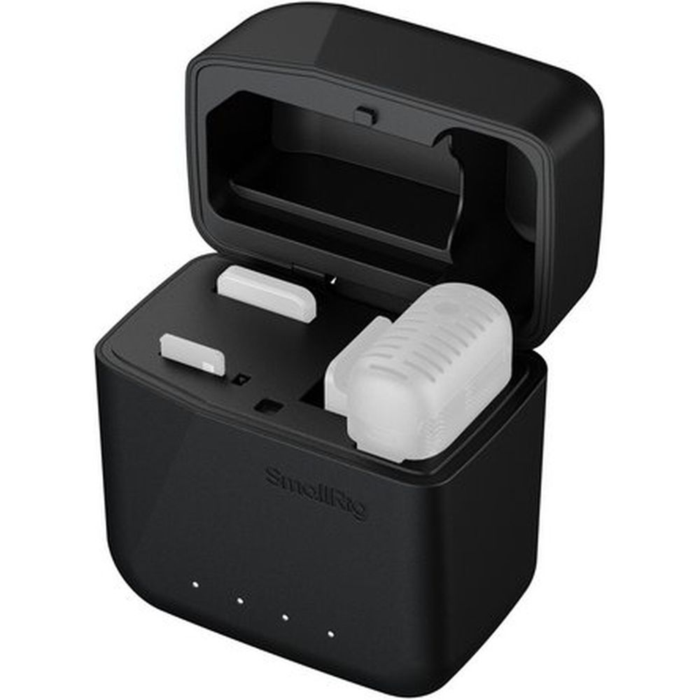 SmallRig 5204 Étui de chargement avec batterie externe intégrée pour DJI Mic 2