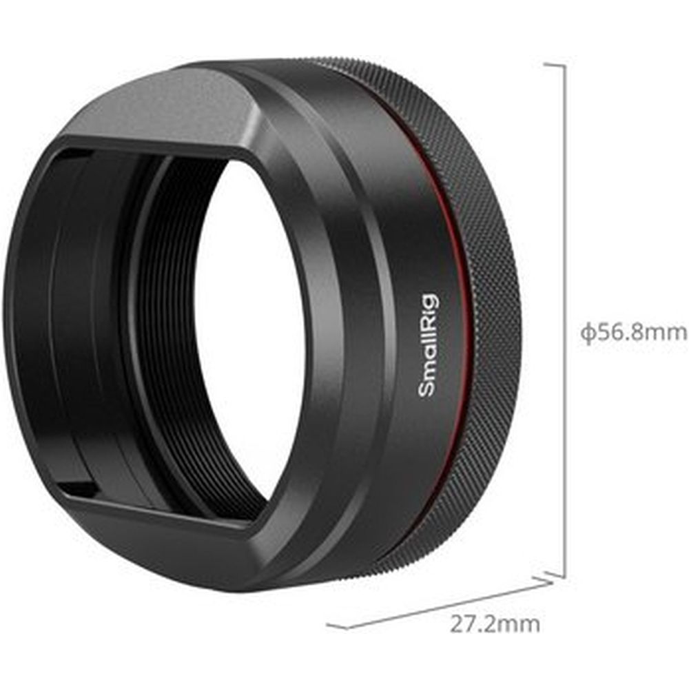 SmallRig 5848 Gegenlichtblende für Fujifilm X100VI / X100V, schwarz