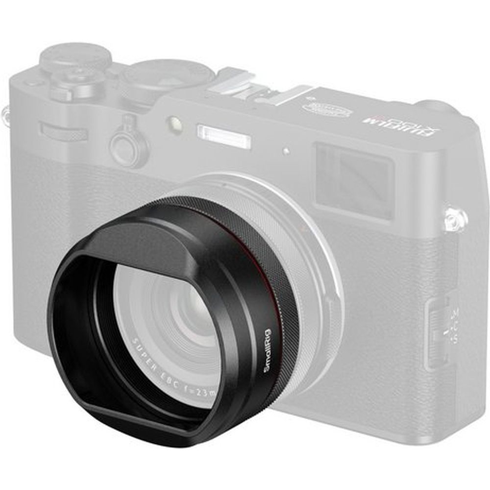 SmallRig 5848 Gegenlichtblende für Fujifilm X100VI / X100V, schwarz