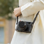 SmallRig 5848 Gegenlichtblende für Fujifilm X100VI / X100V, schwarz