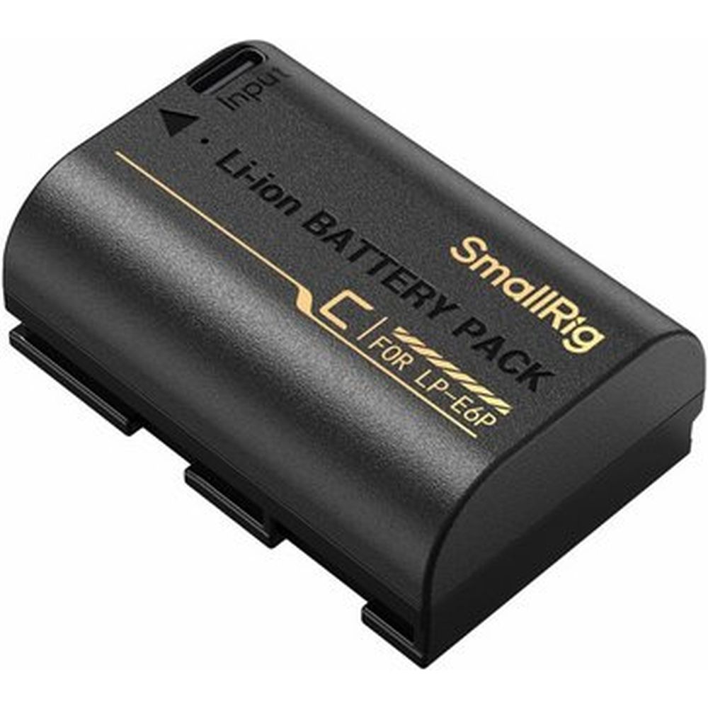 SmallRig 5295 Kameraakku mit USB-C-Ladeanschluss für Canon LP-E6P
