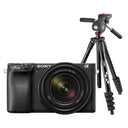Sony A6400 + 18-135mm f/3.5-5.6 OSS + Joby Compact Advanced tripod
