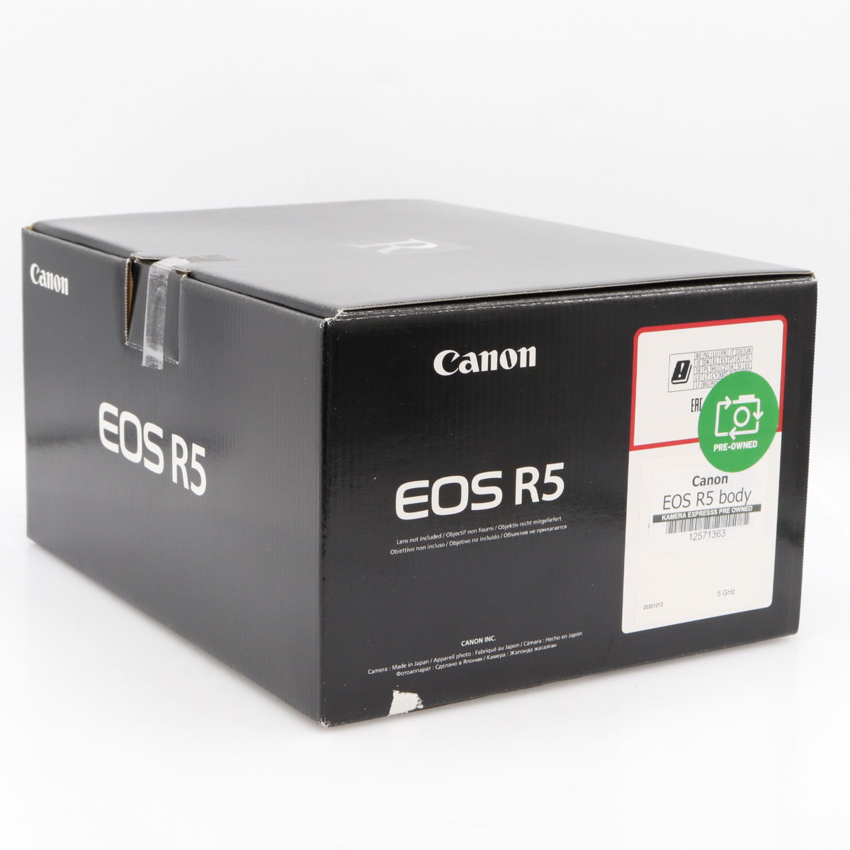 Canon EOS R5 corpo usato