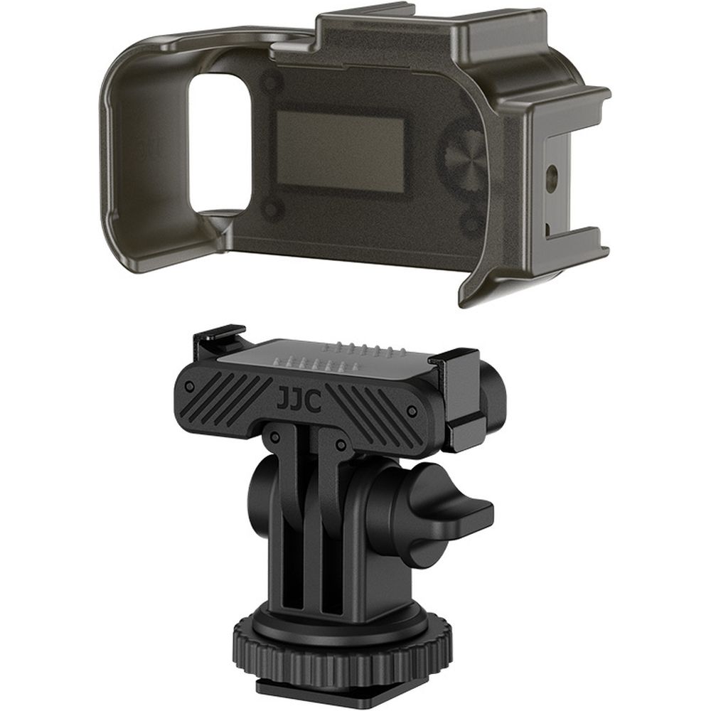 JJC PC-NANOCS Set di custodia protettiva e adattatore per slitta a caldo per DJI Osmo Nano