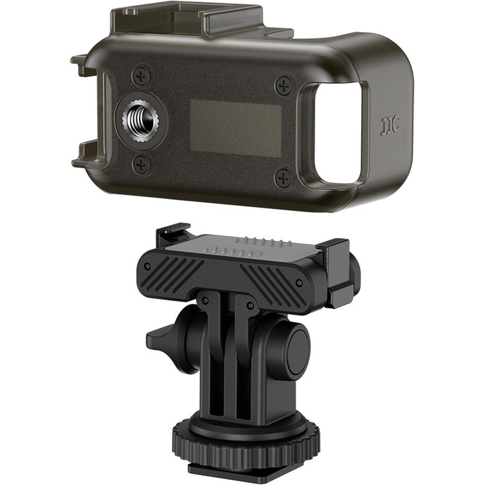 JJC PC-NANOCS Set di custodia protettiva e adattatore per slitta a caldo per DJI Osmo Nano