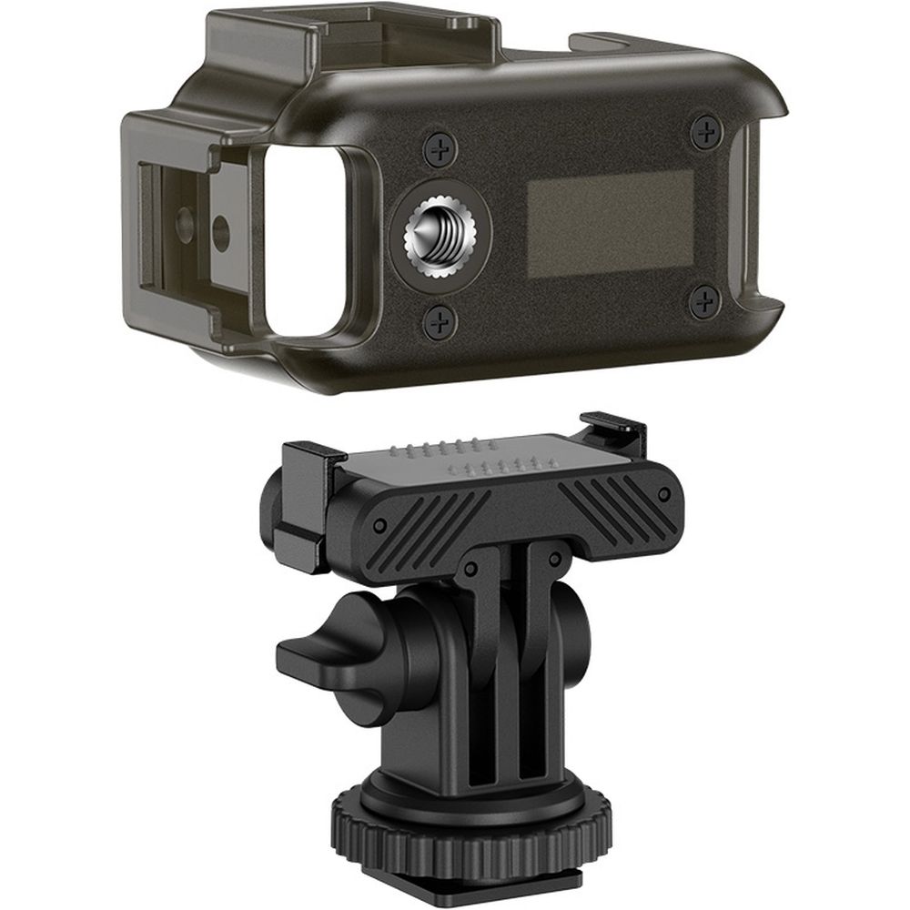 JJC PC-NANOCS Set di custodia protettiva e adattatore per slitta a caldo per DJI Osmo Nano