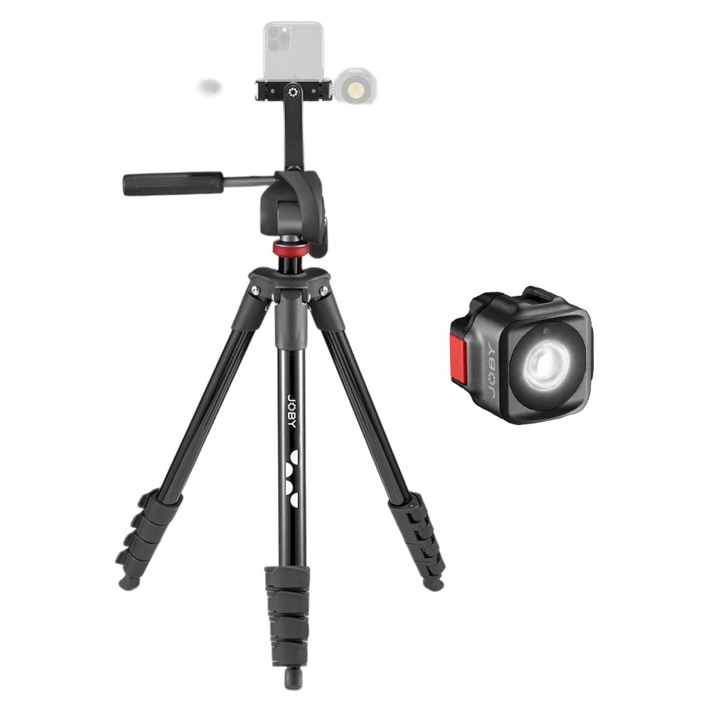 Joby Compact Advanced Kit + Beamo Mini LED light