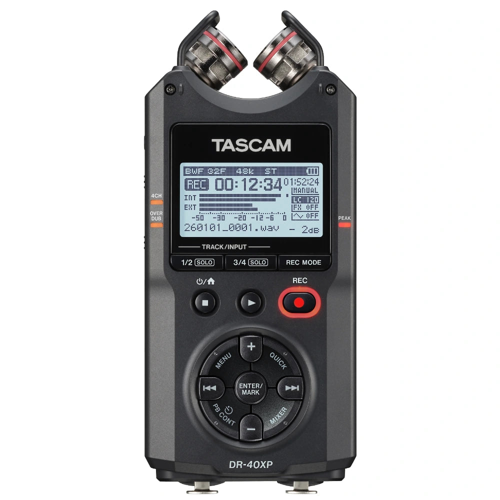 Tascam DR-40XP handheld recorder