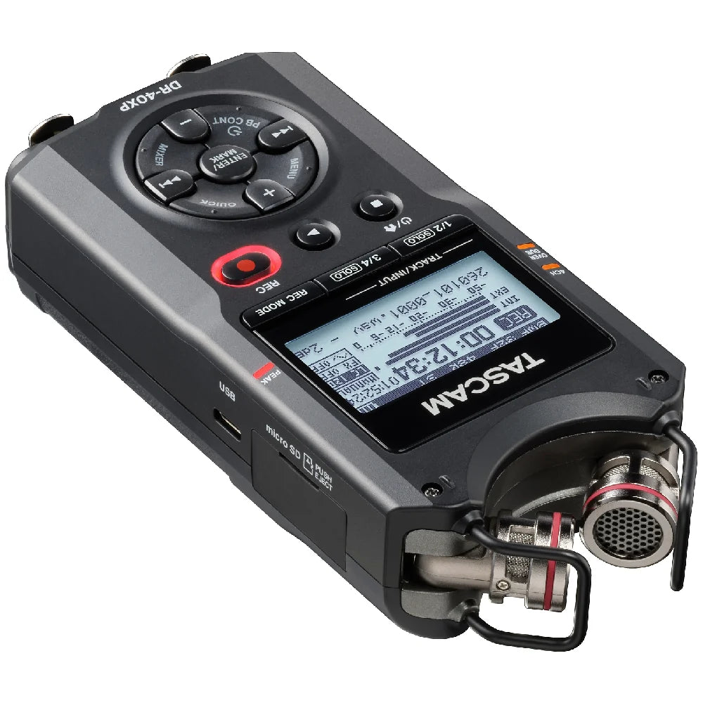 Tascam DR-40XP handheld recorder