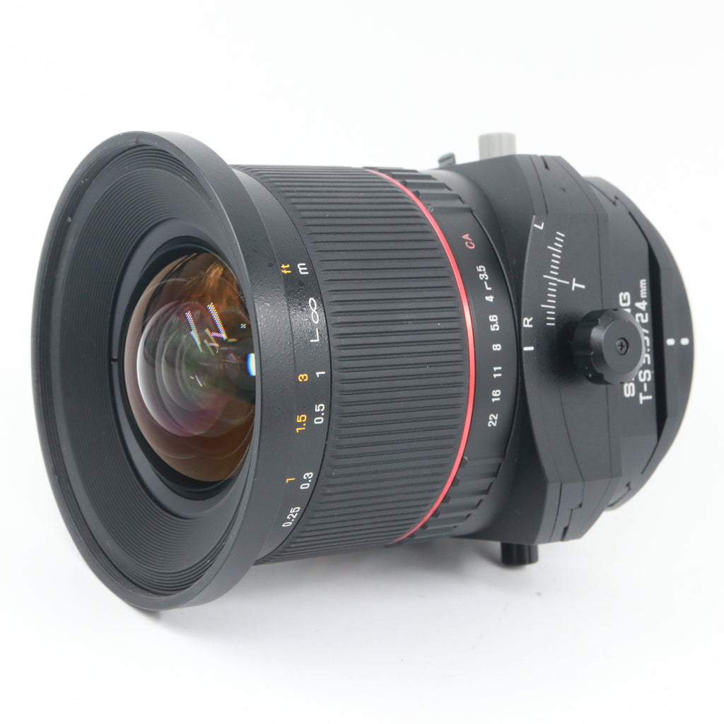 Samyang T-S 24mm f/3.5 ED AS UMC Tilt/Shift Canon segunda mano