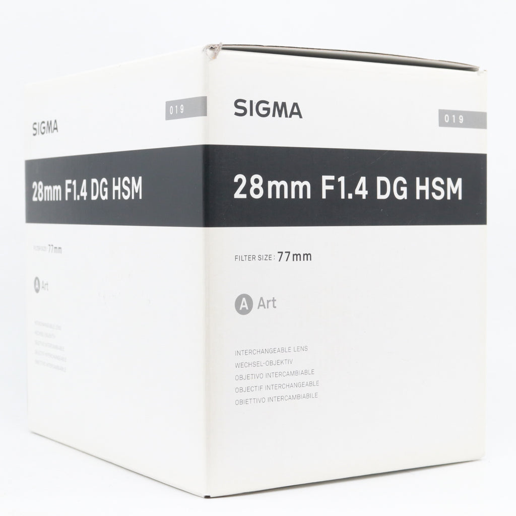 Sigma 28mm f/1.4 DG HSM ART Sony E segunda mano