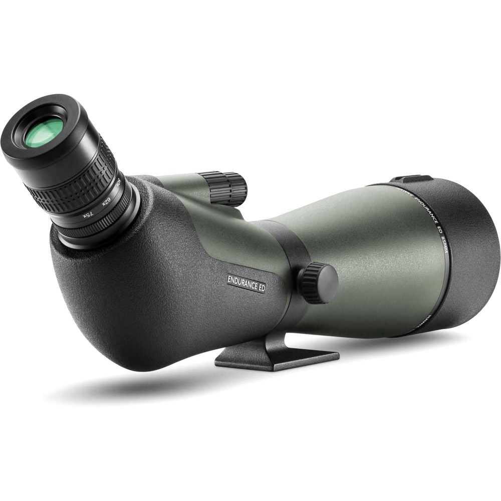 Hawke Longue-vue Endurance ED 25-75x85 coudée, verte