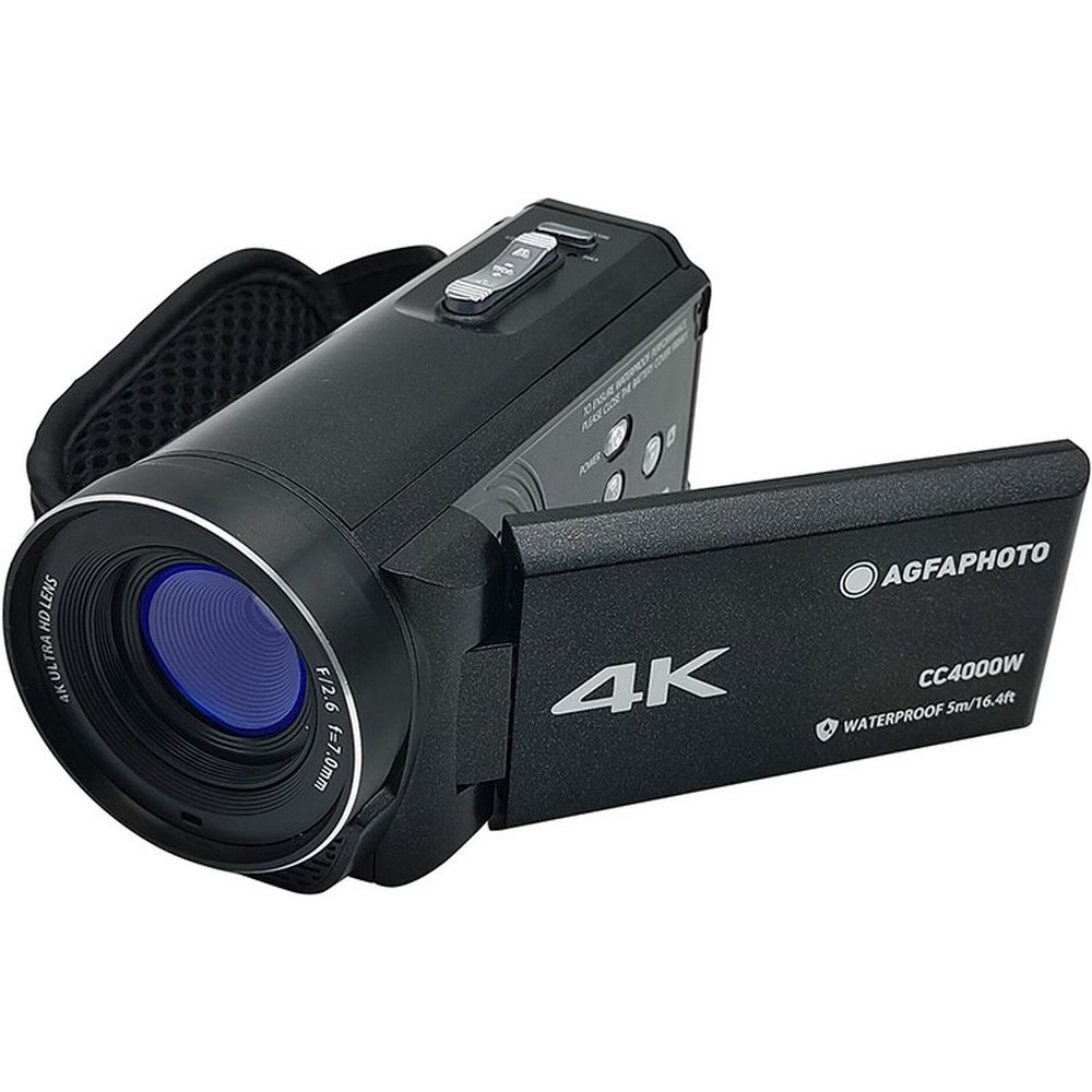 AgfaPhoto Waterproof 4K Camcorder CC4000W