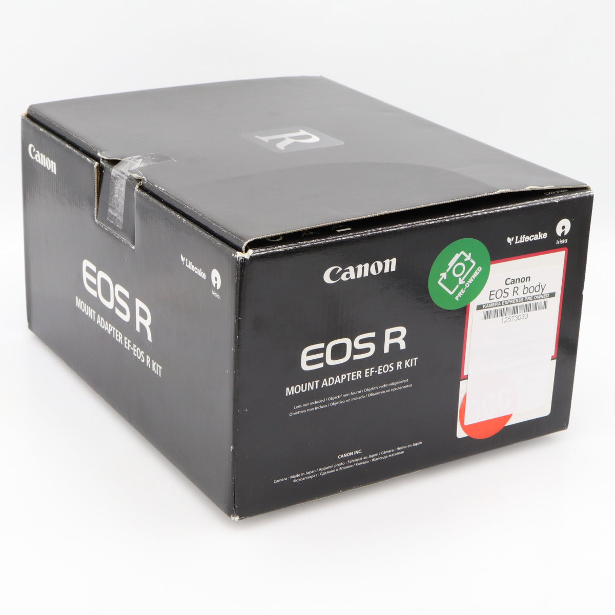 Canon EOS R body used