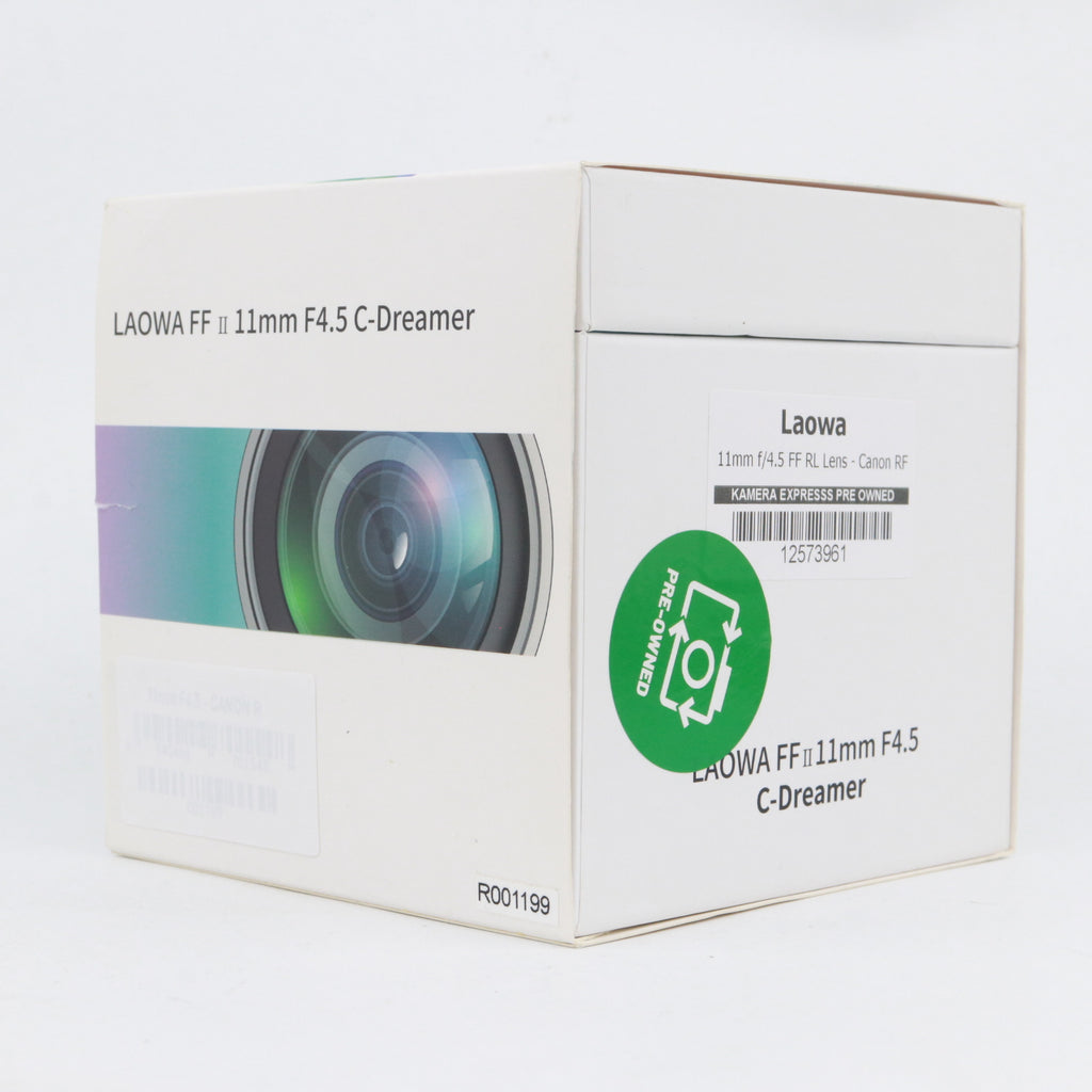 Laowa 11mm f/4.5 FF RL Lens - Canon RF occasion