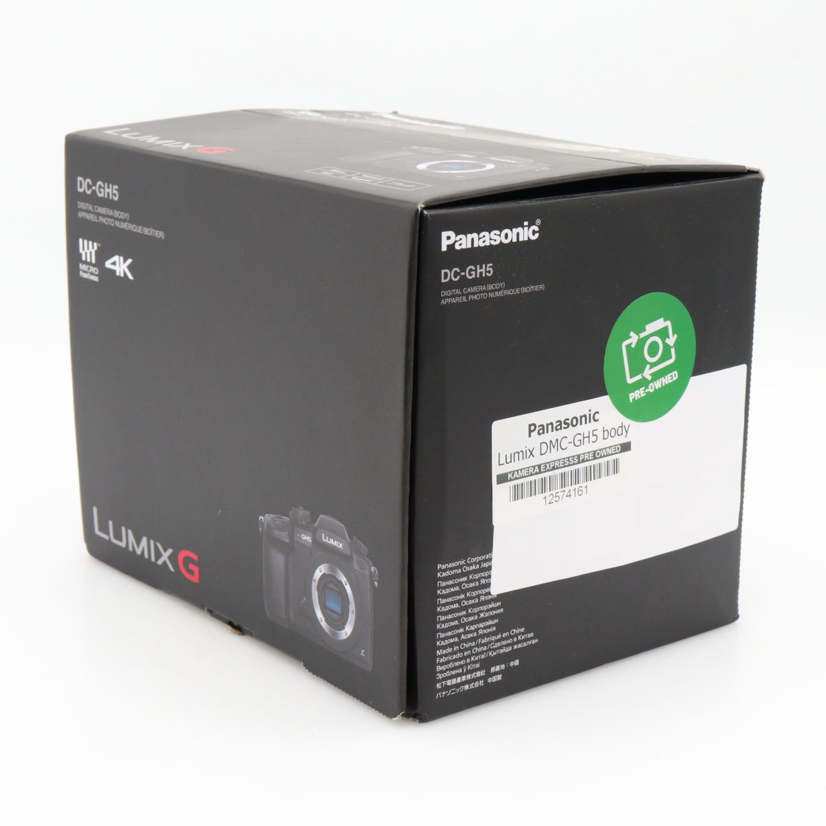Panasonic Lumix DMC-GH5 boîtier occasion
