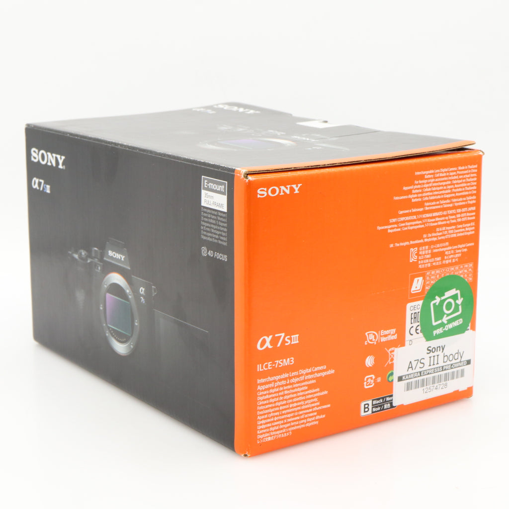 Sony A7S III body used