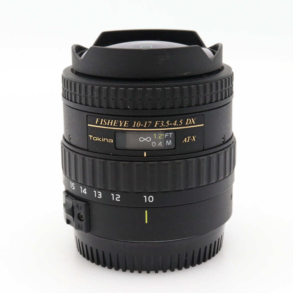 Tokina 10-17mm f/3.5-4.5 AT-X DX Fisheye Canon used