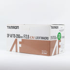 Tamron 70-200mm f/2.8 SP Di LD (IF) Macro Canon tweedehands